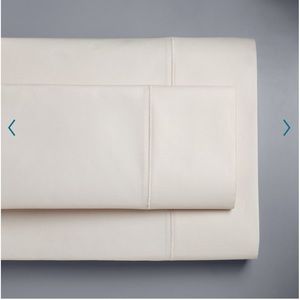 Simply Vera Vera Wang Supima Cottons Pillowcase Standard Size Ivory Color